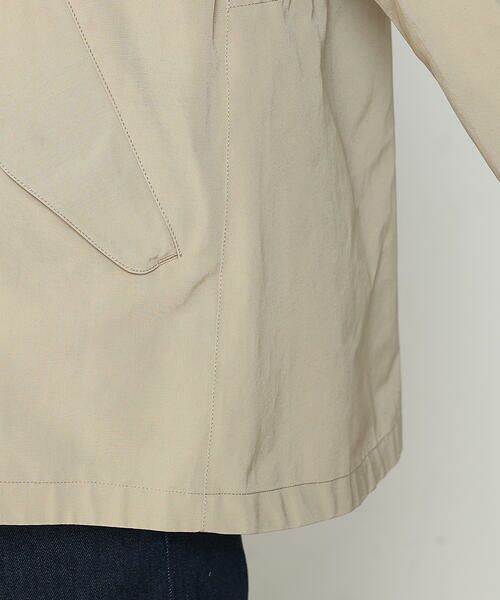 COMME CA PLATINUM S-SIZE / コムサ・プラチナ エスサイズ ブルゾン | 〔 Sサイズ 〕 【2WAY】コットンナイロングログラン アノラックブルゾン | 詳細23
