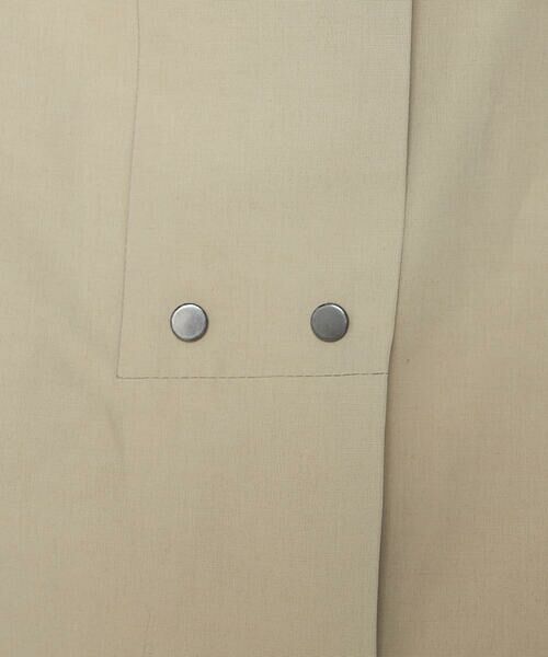 COMME CA PLATINUM S-SIZE / コムサ・プラチナ エスサイズ ブルゾン | 〔 Sサイズ 〕 【2WAY】コットンナイロングログラン アノラックブルゾン | 詳細25