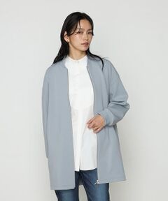 COMME CA PLATINUM S-SIZE / コムサ・プラチナ エスサイズ ブルゾン | 〔 Sサイズ 〕 アクアスーティングジャージー ロングブルゾン