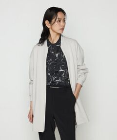 COMME CA PLATINUM S-SIZE / コムサ・プラチナ エスサイズ ブルゾン | 〔 Sサイズ 〕 アクアスーティングジャージー ロングブルゾン