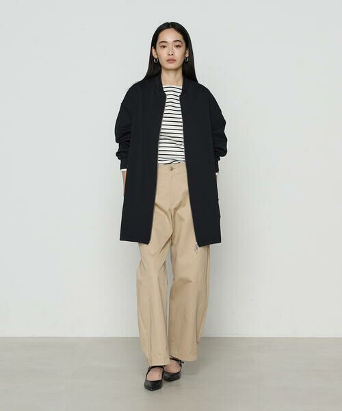 COMME CA PLATINUM S-SIZE / コムサ・プラチナ エスサイズ ブルゾン | 〔 Sサイズ 〕 アクアスーティングジャージー ロングブルゾン | 詳細4