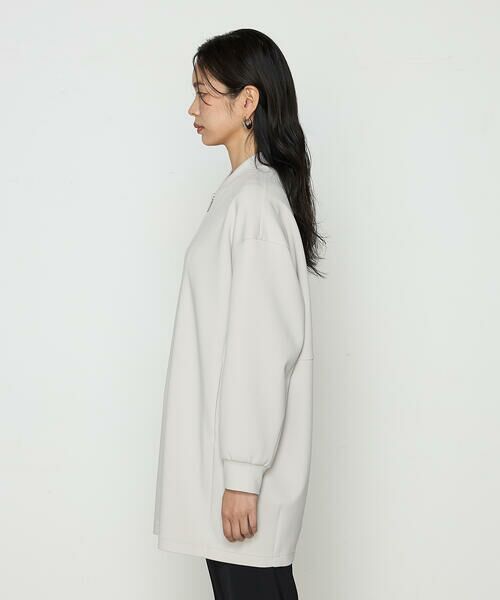 COMME CA PLATINUM S-SIZE / コムサ・プラチナ エスサイズ ブルゾン | 〔 Sサイズ 〕 アクアスーティングジャージー ロングブルゾン | 詳細12