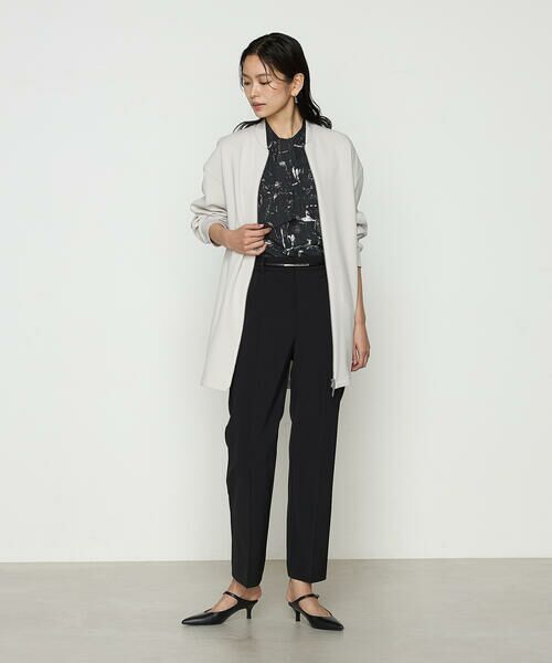 COMME CA PLATINUM S-SIZE / コムサ・プラチナ エスサイズ ブルゾン | 〔 Sサイズ 〕 アクアスーティングジャージー ロングブルゾン | 詳細8