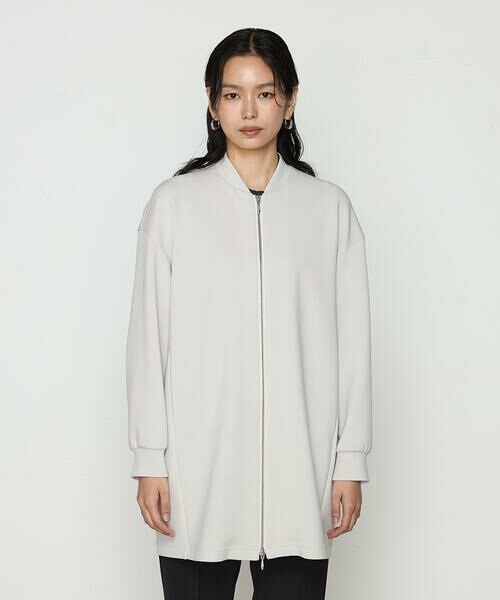 COMME CA PLATINUM S-SIZE / コムサ・プラチナ エスサイズ ブルゾン | 〔 Sサイズ 〕 アクアスーティングジャージー ロングブルゾン | 詳細11
