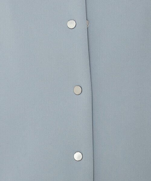 COMME CA PLATINUM S-SIZE / コムサ・プラチナ エスサイズ ブルゾン | 〔 Sサイズ 〕 アクアスーティングジャージー ノーカラーブルゾン | 詳細3