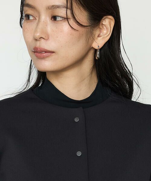 COMME CA PLATINUM S-SIZE / コムサ・プラチナ エスサイズ ブルゾン | 〔 Sサイズ 〕 アクアスーティングジャージー ノーカラーブルゾン | 詳細12