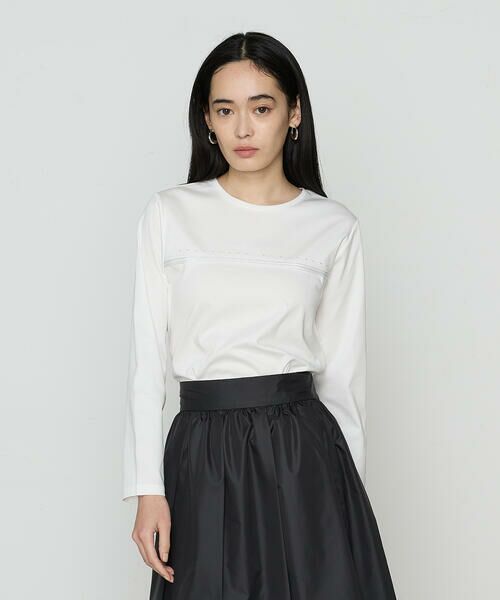 COMME CA PLATINUM S-SIZE / コムサ・プラチナ エスサイズ カットソー | 〔 Sサイズ 〕 アルビ二スタスムース プルオーバー | 詳細2