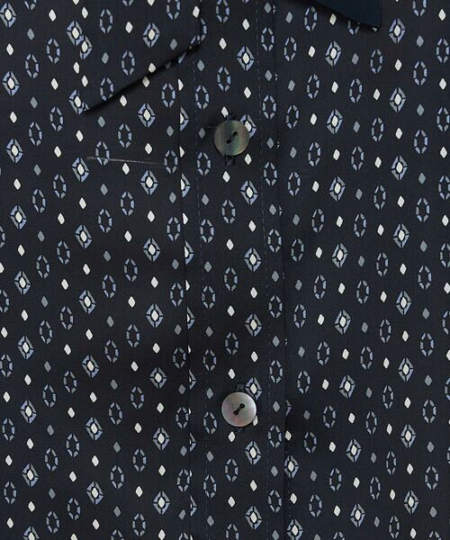 COMME CA PLATINUM S-SIZE / コムサ・プラチナ エスサイズ シャツ・ブラウス | 〔 Sサイズ 〕 サテンワッシャーダイヤ小紋柄 ブラウス | 詳細17