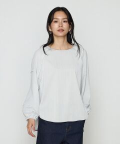 COMME CA PLATINUM S-SIZE / コムサ・プラチナ エスサイズ シャツ・ブラウス | 〔 Sサイズ 〕 オトナデニム デザインブラウス