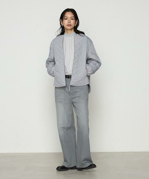 COMME CA PLATINUM S-SIZE / コムサ・プラチナ エスサイズ カットソー | 〔 Sサイズ 〕 起毛ストレッチサテン リブギャザープルオーバー | 詳細7