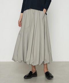 COMME CA PLATINUM S-SIZE / コムサ・プラチナ エスサイズ ロング・マキシ丈スカート | 〔 Sサイズ 〕 エアリータフタ バルーンスカート