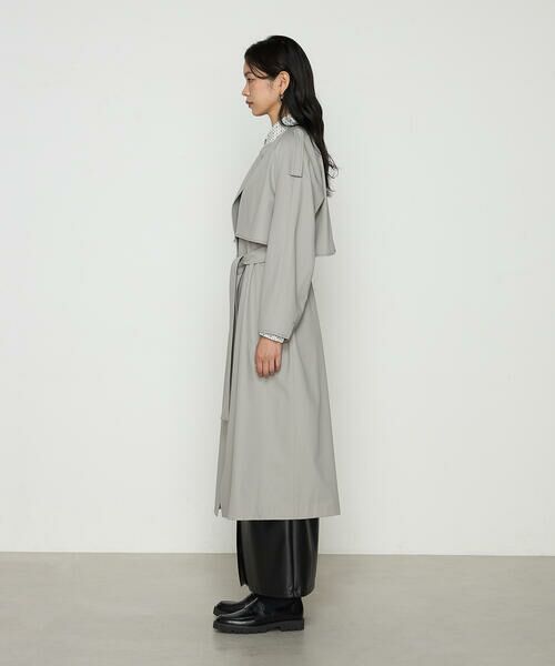 COMME CA PLATINUM S-SIZE / コムサ・プラチナ エスサイズ トレンチコート | 〔 Sサイズ 〕 サイロフィルギャバ 3WAYトレンチコート | 詳細14