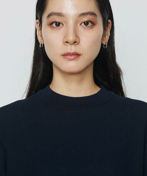 COMME CA PLATINUM S-SIZE / コムサ・プラチナ エスサイズ ニット・セーター | 〔 Sサイズ 〕 鹿の子編み袖 フリルプルオーバー | 詳細7