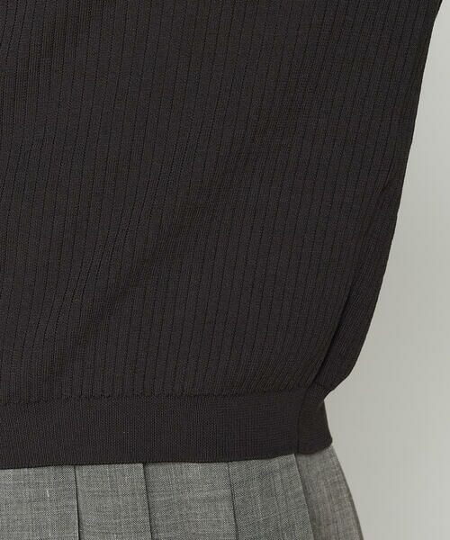 COMME CA PLATINUM S-SIZE / コムサ・プラチナ エスサイズ ニット・セーター | 〔 Sサイズ 〕 コットンシルク クルーネックプルオーバー | 詳細10