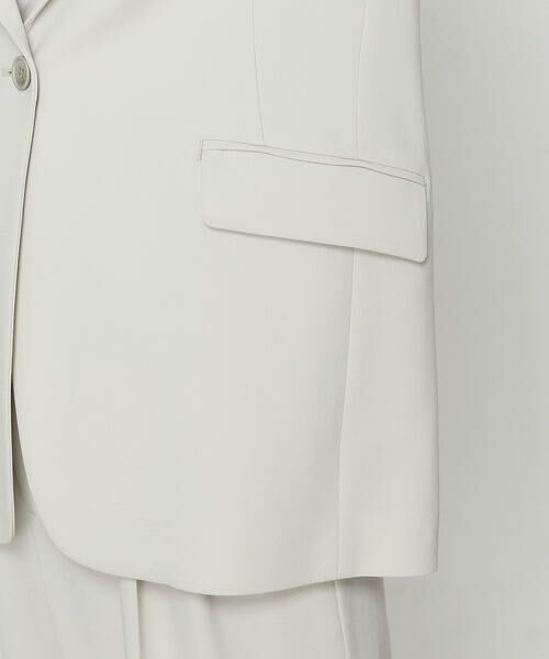 COMME CA PLATINUM S-SIZE / コムサ・プラチナ エスサイズ セットアップ | 〔 Sサイズ 〕 【セットアップ対応】アチェローザダブルクロス テーラードジャケット | 詳細11