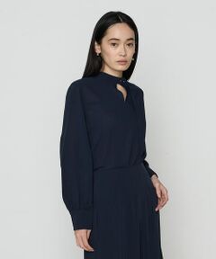 COMME CA PLATINUM S-SIZE / コムサ・プラチナ エスサイズ シャツ・ブラウス | 〔 Sサイズ 〕 フィネスボイル 長袖ブラウス