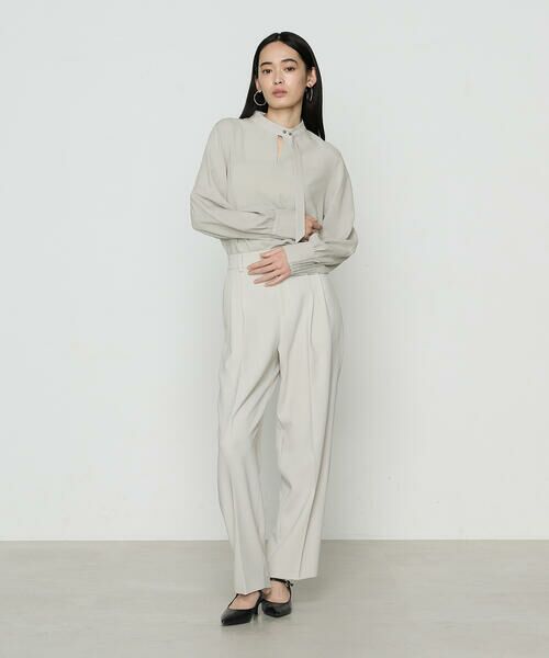 COMME CA PLATINUM S-SIZE / コムサ・プラチナ エスサイズ シャツ・ブラウス | 〔 Sサイズ 〕 フィネスボイル 長袖ブラウス | 詳細1