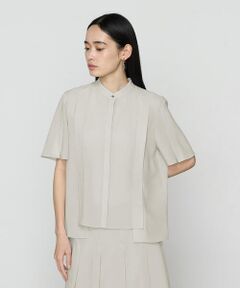 COMME CA PLATINUM S-SIZE / コムサ・プラチナ エスサイズ シャツ・ブラウス | 〔 Sサイズ 〕 フィネスボイル 半袖ブラウス