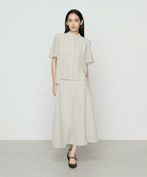 COMME CA PLATINUM S-SIZE / コムサ・プラチナ エスサイズ シャツ・ブラウス | 〔 Sサイズ 〕 フィネスボイル 半袖ブラウス | 詳細1