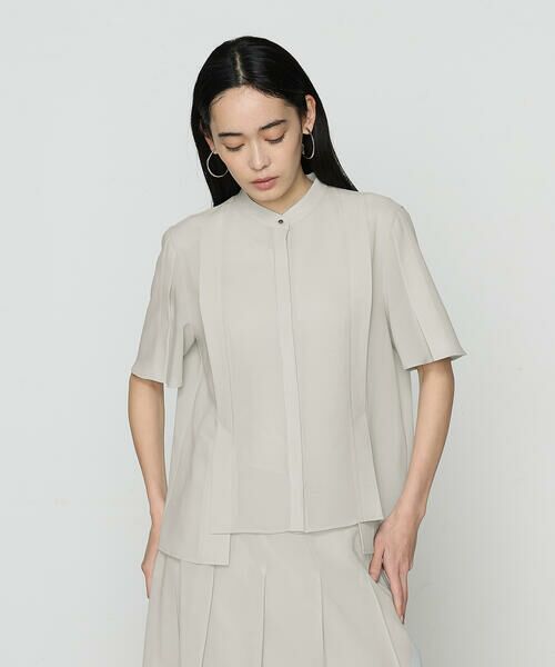 COMME CA PLATINUM S-SIZE / コムサ・プラチナ エスサイズ シャツ・ブラウス | 〔 Sサイズ 〕 フィネスボイル 半袖ブラウス | 詳細3