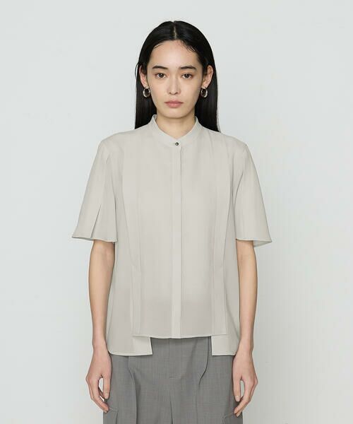 COMME CA PLATINUM S-SIZE / コムサ・プラチナ エスサイズ シャツ・ブラウス | 〔 Sサイズ 〕 フィネスボイル 半袖ブラウス | 詳細4