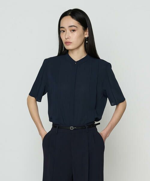 COMME CA PLATINUM S-SIZE / コムサ・プラチナ エスサイズ シャツ・ブラウス | 〔 Sサイズ 〕 フィネスボイル 半袖ブラウス | 詳細14