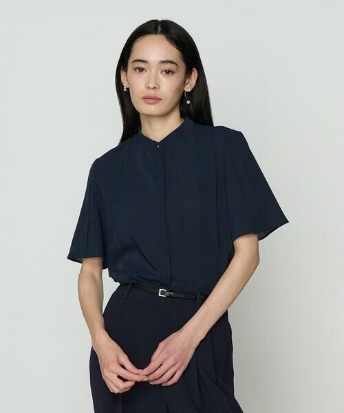COMME CA PLATINUM S-SIZE / コムサ・プラチナ エスサイズ シャツ・ブラウス | 〔 Sサイズ 〕 フィネスボイル 半袖ブラウス | 詳細15