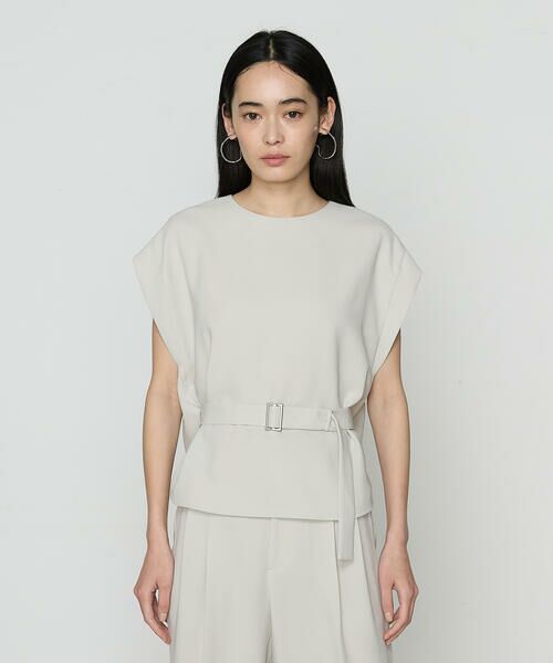 COMME CA PLATINUM S-SIZE / コムサ・プラチナ エスサイズ シャツ・ブラウス | 〔 Sサイズ 〕 【セットアップ対応】アチェローザダブルクロス ブラウス | 詳細3