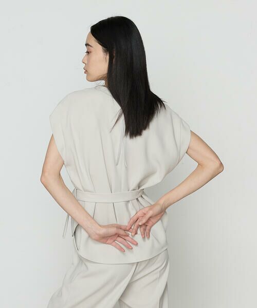 COMME CA PLATINUM S-SIZE / コムサ・プラチナ エスサイズ シャツ・ブラウス | 〔 Sサイズ 〕 【セットアップ対応】アチェローザダブルクロス ブラウス | 詳細5