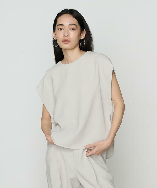 COMME CA PLATINUM S-SIZE / コムサ・プラチナ エスサイズ シャツ・ブラウス | 〔 Sサイズ 〕 【セットアップ対応】アチェローザダブルクロス ブラウス | 詳細7