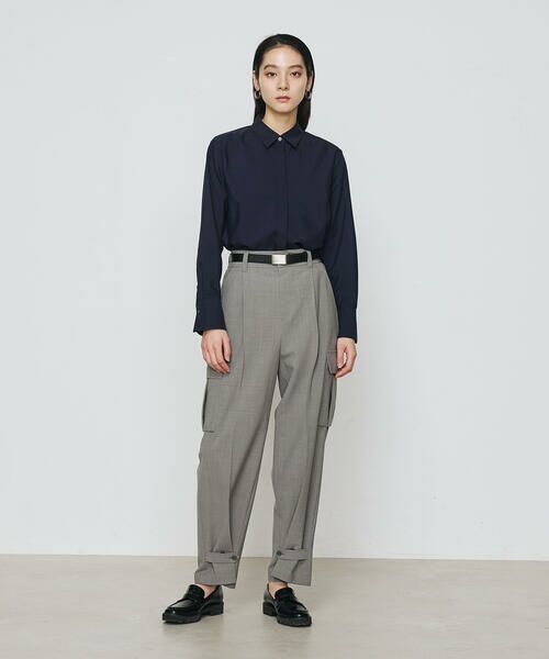 COMME CA PLATINUM S-SIZE / コムサ・プラチナ エスサイズ シャツ・ブラウス | 〔 Sサイズ 〕 ストライプタイプライター／バルキーオックスフォード シャツ | 詳細15