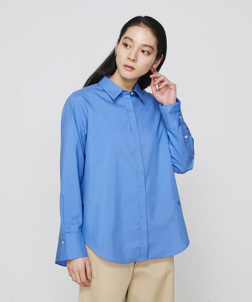 COMME CA PLATINUM S-SIZE / コムサ・プラチナ エスサイズ シャツ・ブラウス | 〔 Sサイズ 〕 ストライプタイプライター／バルキーオックスフォード シャツ | 詳細22