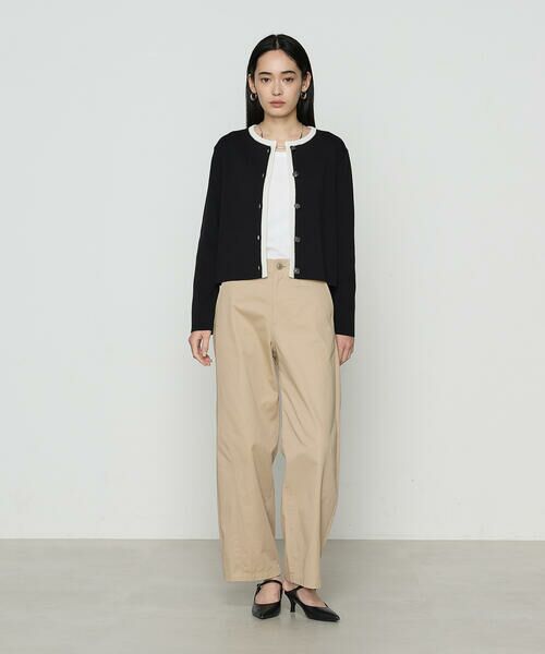 COMME CA PLATINUM S-SIZE / コムサ・プラチナ エスサイズ ニット・セーター | 〔 Sサイズ 〕 ボーダー／バイカラー カーディガン | 詳細12