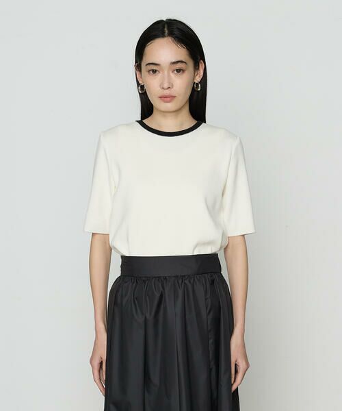 COMME CA PLATINUM S-SIZE / コムサ・プラチナ エスサイズ カーディガン・ボレロ | 〔 Sサイズ 〕 ボーダー／バイカラー プルオーバー | 詳細15