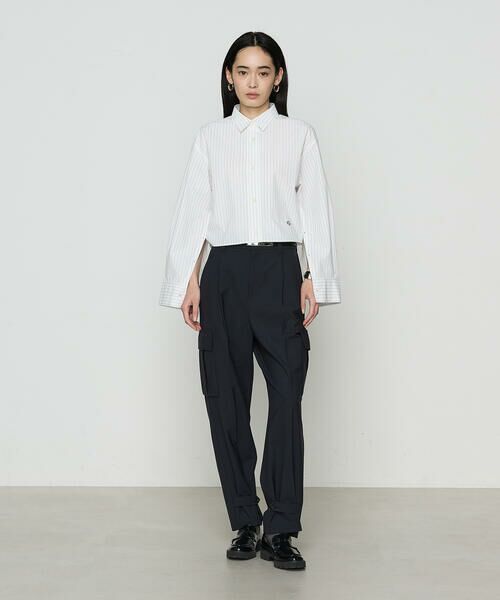 COMME CA PLATINUM S-SIZE / コムサ・プラチナ エスサイズ セットアップ | 〔 Sサイズ 〕 【セットアップ対応】T/W2WAYストレッチ ストレッチ カーゴパンツ | 詳細5