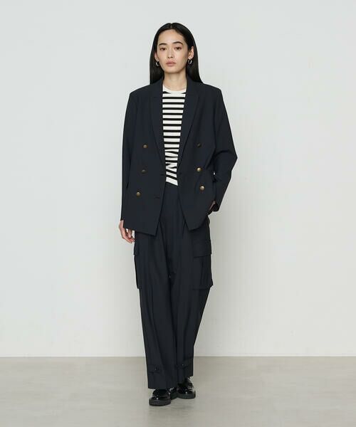 COMME CA PLATINUM S-SIZE / コムサ・プラチナ エスサイズ セットアップ | 〔 Sサイズ 〕 【セットアップ対応】T/W2WAYストレッチ ストレッチ カーゴパンツ | 詳細8