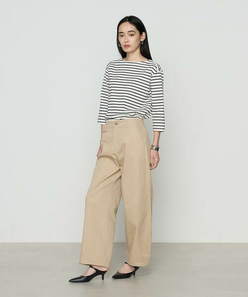 COMME CA PLATINUM S-SIZE / コムサ・プラチナ エスサイズ カットソー | 〔 Sサイズ 〕 コットンスーピマボーダー カットソー | 詳細2