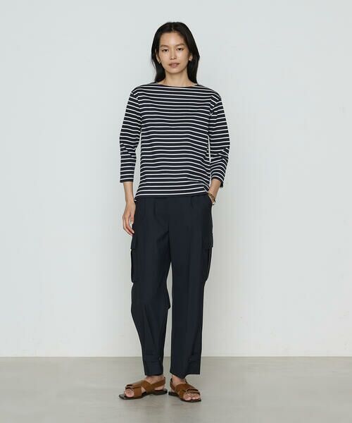 COMME CA PLATINUM S-SIZE / コムサ・プラチナ エスサイズ カットソー | 〔 Sサイズ 〕 コットンスーピマボーダー カットソー | 詳細13