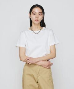 COMME CA PLATINUM S-SIZE / コムサ・プラチナ エスサイズ Tシャツ | 〔 Sサイズ 〕 アルビ二スタスムース強シルケット プルオーバー