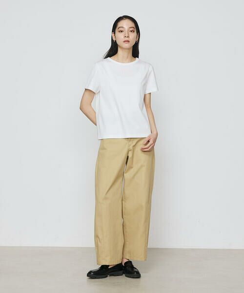 COMME CA PLATINUM S-SIZE / コムサ・プラチナ エスサイズ Tシャツ | 〔 Sサイズ 〕 アルビ二スタスムース強シルケット プルオーバー | 詳細1