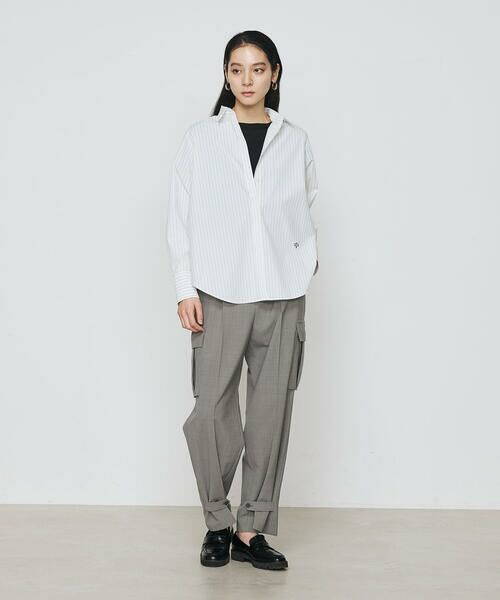 COMME CA PLATINUM S-SIZE / コムサ・プラチナ エスサイズ Tシャツ | 〔 Sサイズ 〕 アルビ二スタスムース強シルケット プルオーバー | 詳細11