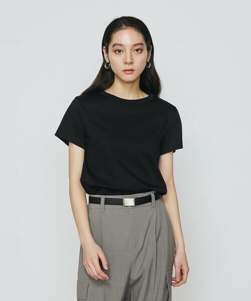 COMME CA PLATINUM S-SIZE / コムサ・プラチナ エスサイズ Tシャツ | 〔 Sサイズ 〕 アルビ二スタスムース強シルケット プルオーバー | 詳細12