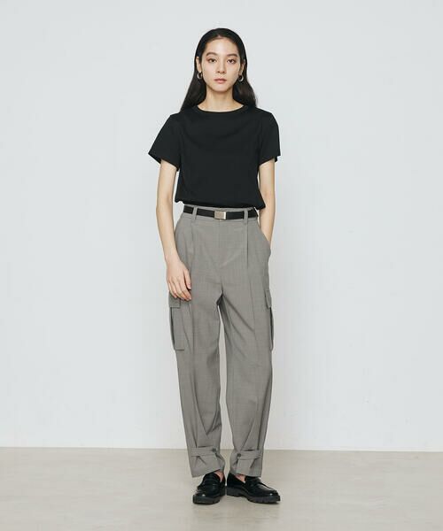 COMME CA PLATINUM S-SIZE / コムサ・プラチナ エスサイズ Tシャツ | 〔 Sサイズ 〕 アルビ二スタスムース強シルケット プルオーバー | 詳細9