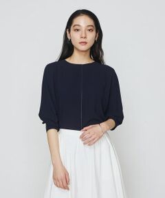 COMME CA PLATINUM S-SIZE / コムサ・プラチナ エスサイズ シャツ・ブラウス | 〔 Sサイズ 〕 バックサテン ドルマンスリーブプルオーバー