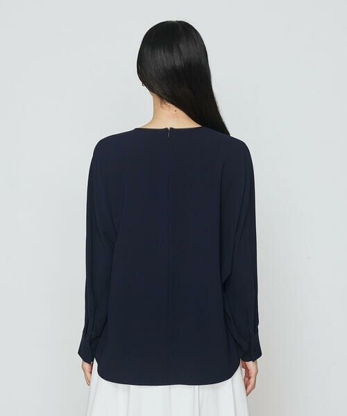 COMME CA PLATINUM S-SIZE / コムサ・プラチナ エスサイズ シャツ・ブラウス | 〔 Sサイズ 〕 バックサテン ドルマンスリーブプルオーバー | 詳細10