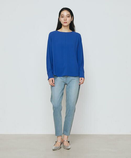 COMME CA PLATINUM S-SIZE / コムサ・プラチナ エスサイズ シャツ・ブラウス | 〔 Sサイズ 〕 バックサテン ドルマンスリーブプルオーバー | 詳細16