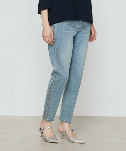 COMME CA PLATINUM S-SIZE / コムサ・プラチナ エスサイズ デニムパンツ | 〔 Sサイズ 〕 コットンストレッチデニム ウエストリブパンツ | 詳細14