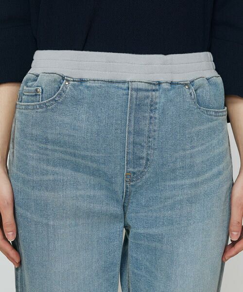 COMME CA PLATINUM S-SIZE / コムサ・プラチナ エスサイズ デニムパンツ | 〔 Sサイズ 〕 コットンストレッチデニム ウエストリブパンツ | 詳細18