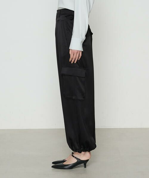 COMME CA PLATINUM S-SIZE / コムサ・プラチナ エスサイズ その他パンツ | 〔 Sサイズ 〕 トリアセテート／ポリエステルサテン カーゴパンツ | 詳細10