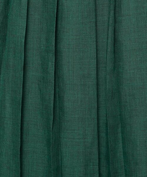 COMME CA PLATINUM S-SIZE / コムサ・プラチナ エスサイズ ロング・マキシ丈スカート | 〔 Sサイズ 〕 ラミー プリーツスカート | 詳細14